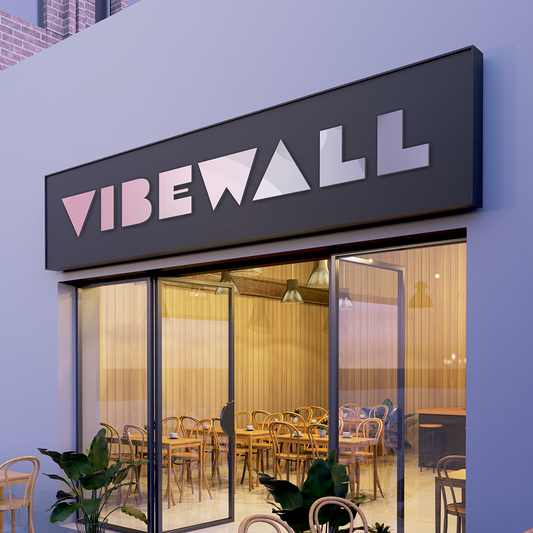 3D LED Storefront Sign