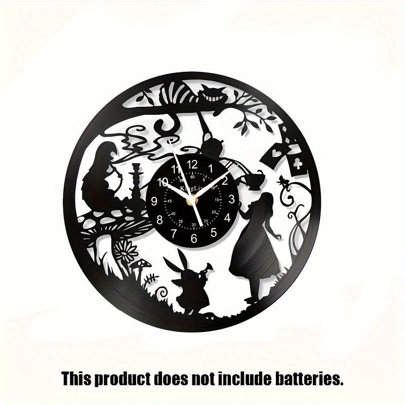 Magic Girl Dream Cute Vinyl Record Wall Clock Furniture Decoration Wall Decoration Wall Art Wall Clock