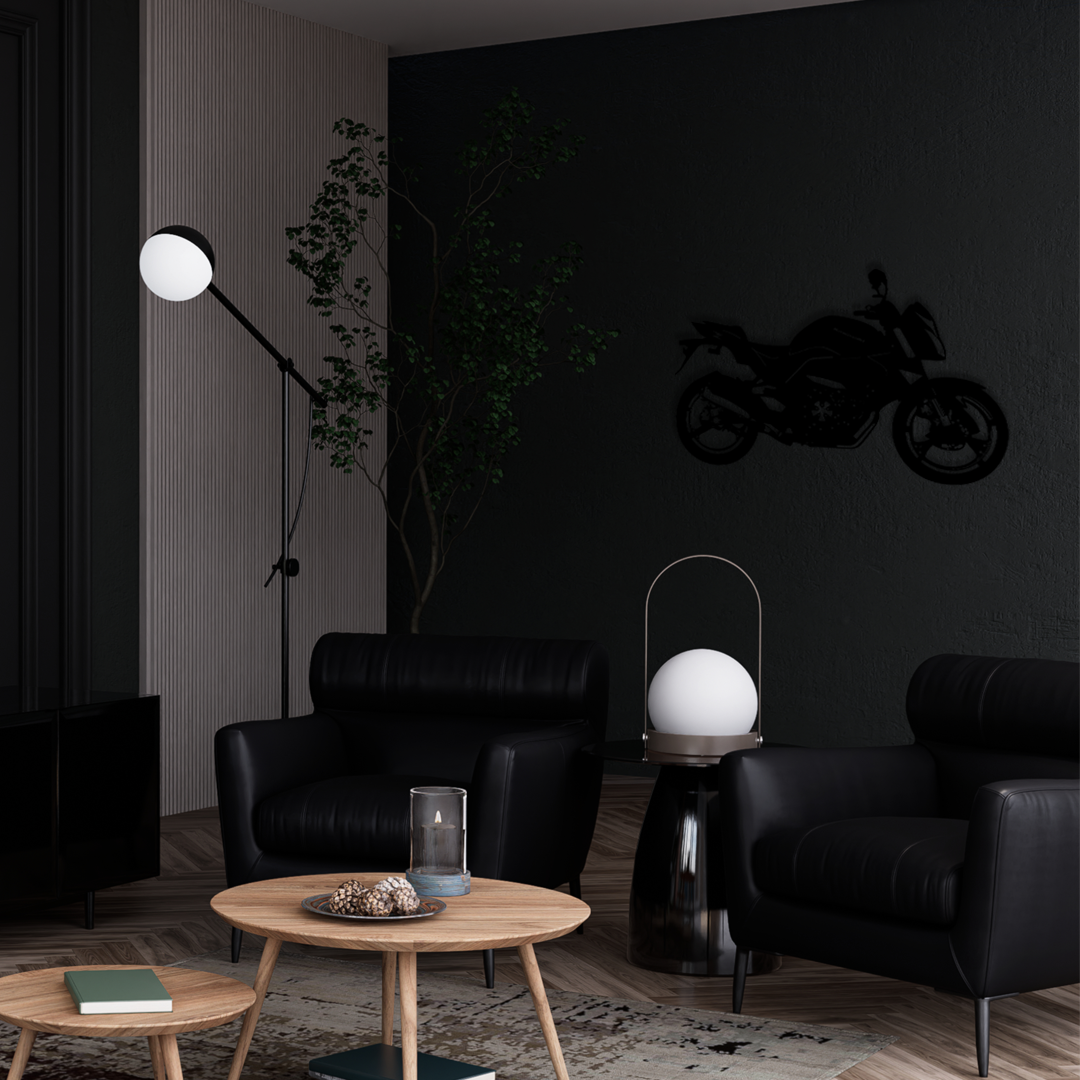 This Bike Wall Art piece captures the essence of speed and style – perfect for motorcycle enthusiasts and lovers of minimalist design. Acrylic glass decor - Vibewall