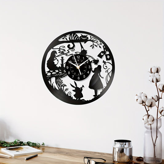 Magic Girl Dream Cute Vinyl Record Wall Clock Furniture Decoration Wall Decoration Wall Art Wall Clock